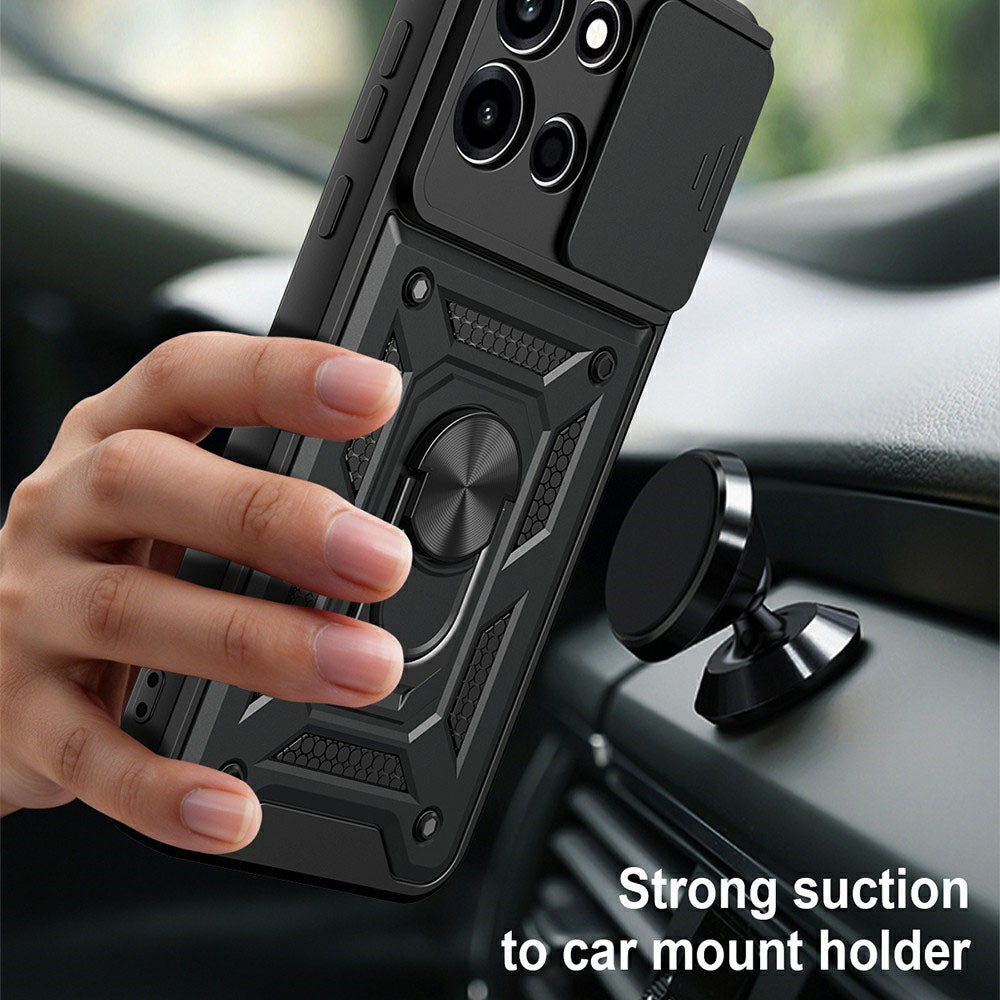 Futrola za OnePlus Nord 6, Techsuit, CamShield, Crna