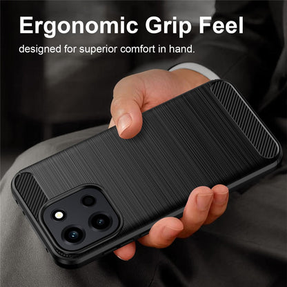 Futrola za OnePlus Nord 6, Techsuit, Karbon, Plava