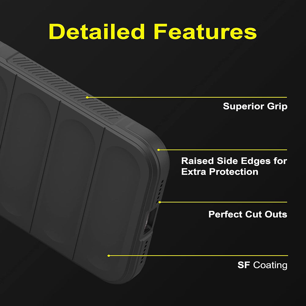 Futrola za OnePlus Nord 6, Techsuit, Magic Shield, Crna