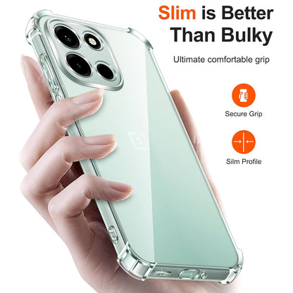 Futrola za OnePlus Nord 6, Techsuit, Shockproof Clear, Transparentna