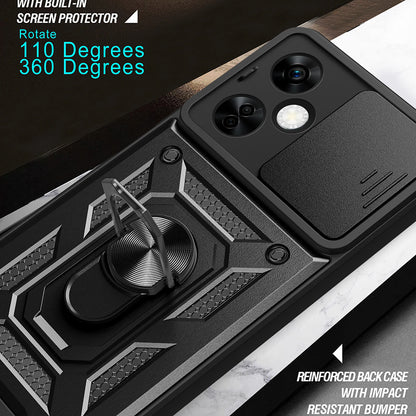 Futrola za OnePlus Nord CE 3 Lite, Techsuit, CamShield, Crna