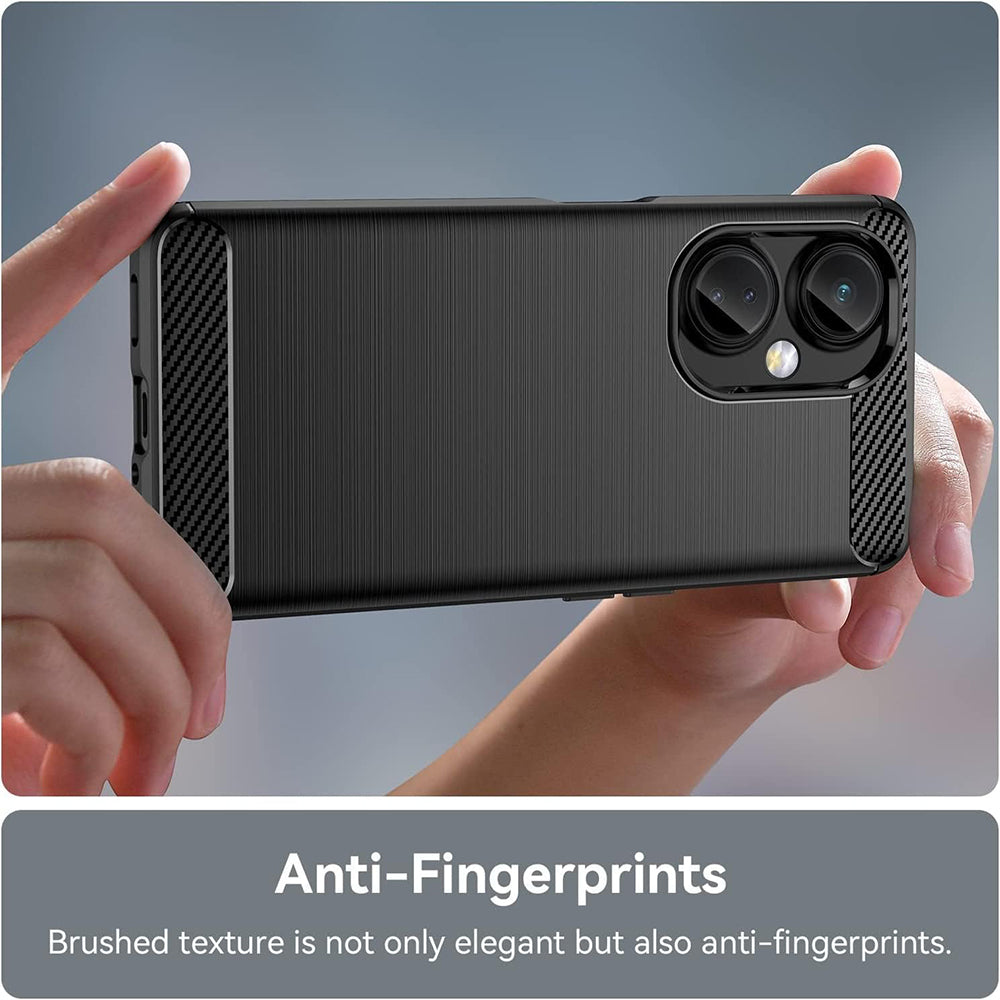 Futrola za OnePlus Nord CE 3 Lite, Techsuit, Karbon, Crna