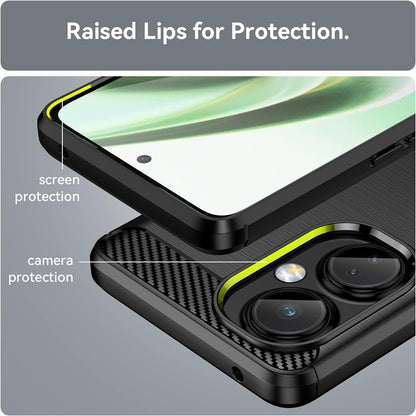 Futrola za OnePlus Nord CE 3 Lite, Techsuit, Karbon, Crna