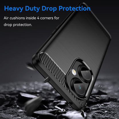 Futrola za OnePlus Nord CE 3 Lite, Techsuit, Karbon, Crna