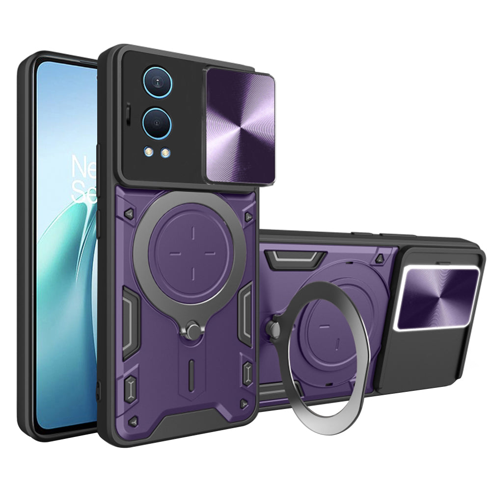 Futrola za OnePlus Nord CE4 Lite, Techsuit, CamGuard Pro, Ljubičasta