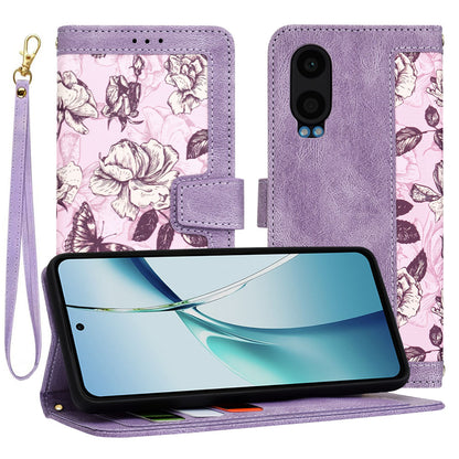 Futrola za OnePlus Nord CE4 Lite, Techsuit, FlipCraft, Ljubičasta