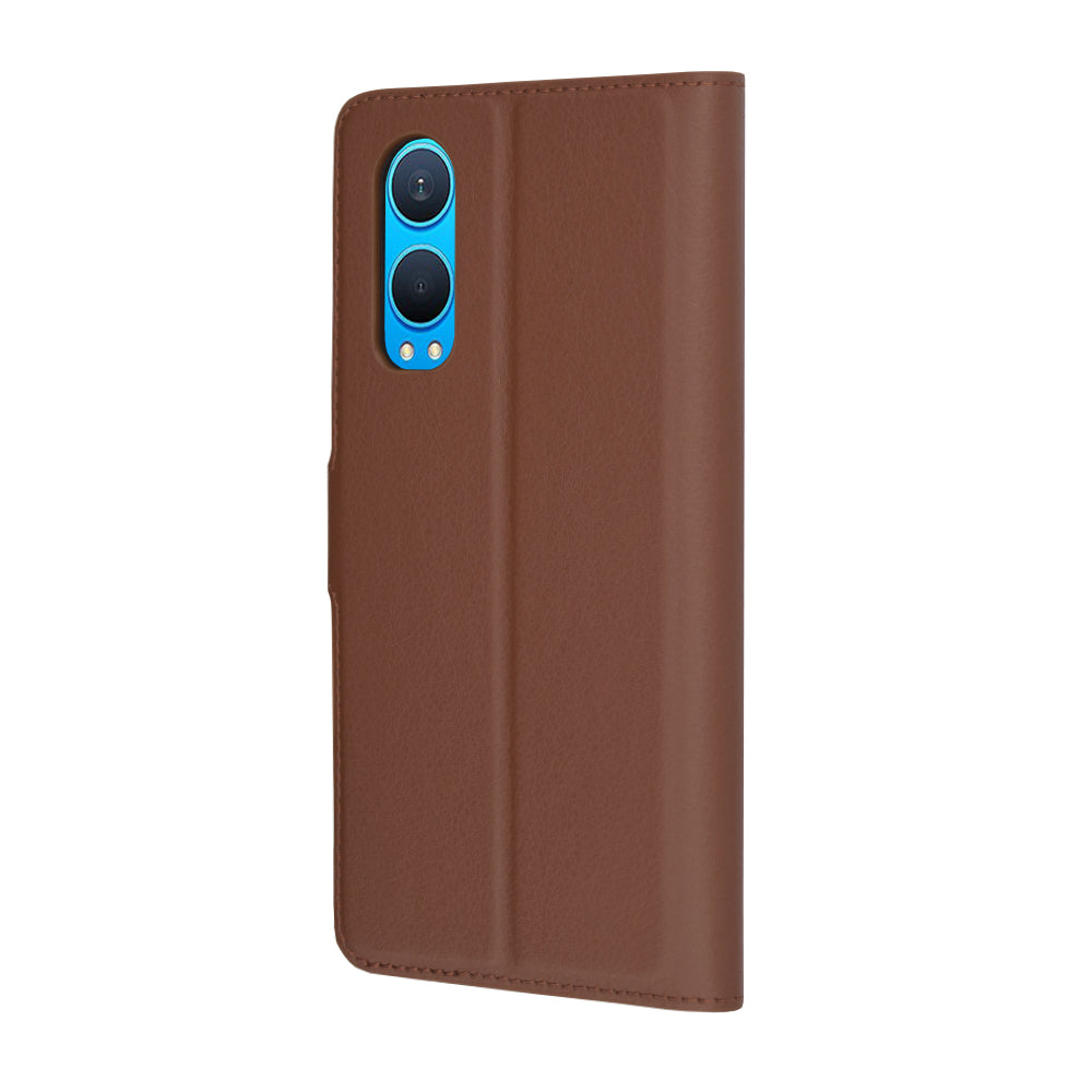Futrola za OnePlus Nord CE4 Lite, Techsuit, Leather Folio, Braon