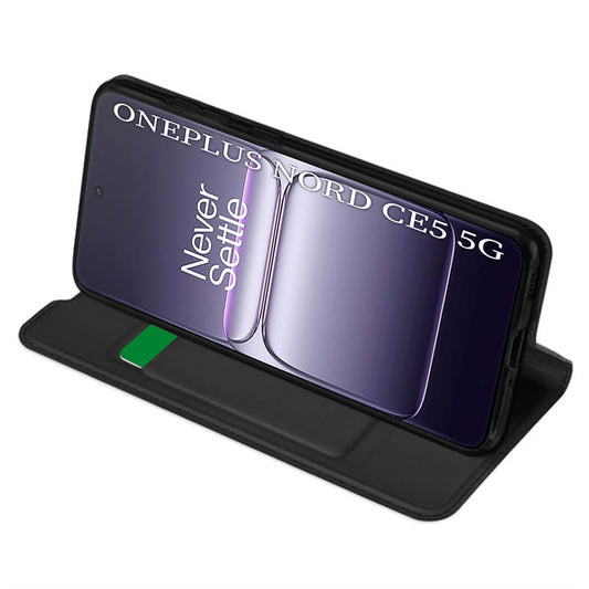 Futrola za OnePlus Nord CE5, Techsuit, Magskin Book, Crna