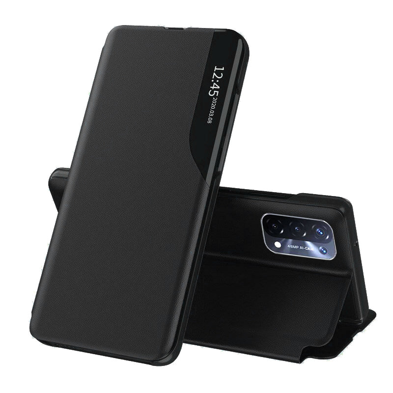 Futrola za OnePlus Nord N200 5G / Oppo A74 5G / A54 5G, Techsuit, eFold, Crna