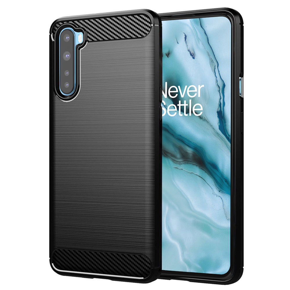 Futrola za OnePlus Nord, Techsuit, Karbon, Crna