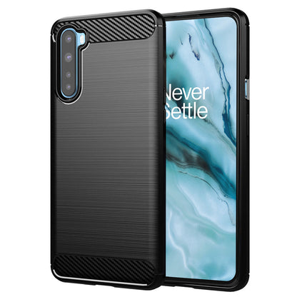Futrola za OnePlus Nord, Techsuit, Karbon, Crna