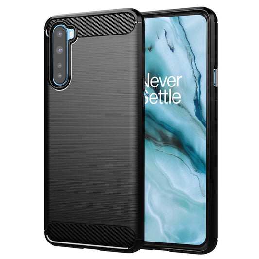 Futrola za OnePlus Nord, Techsuit, Karbon, Crna