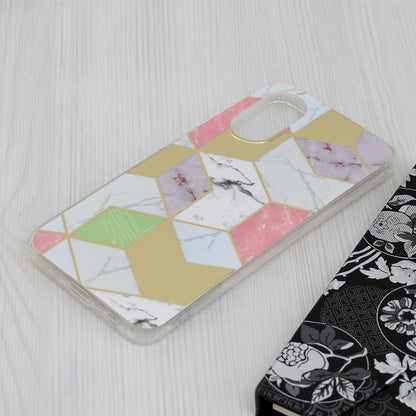 Futrola za Oppo A17, Techsuit, Marble, Ljubičasta