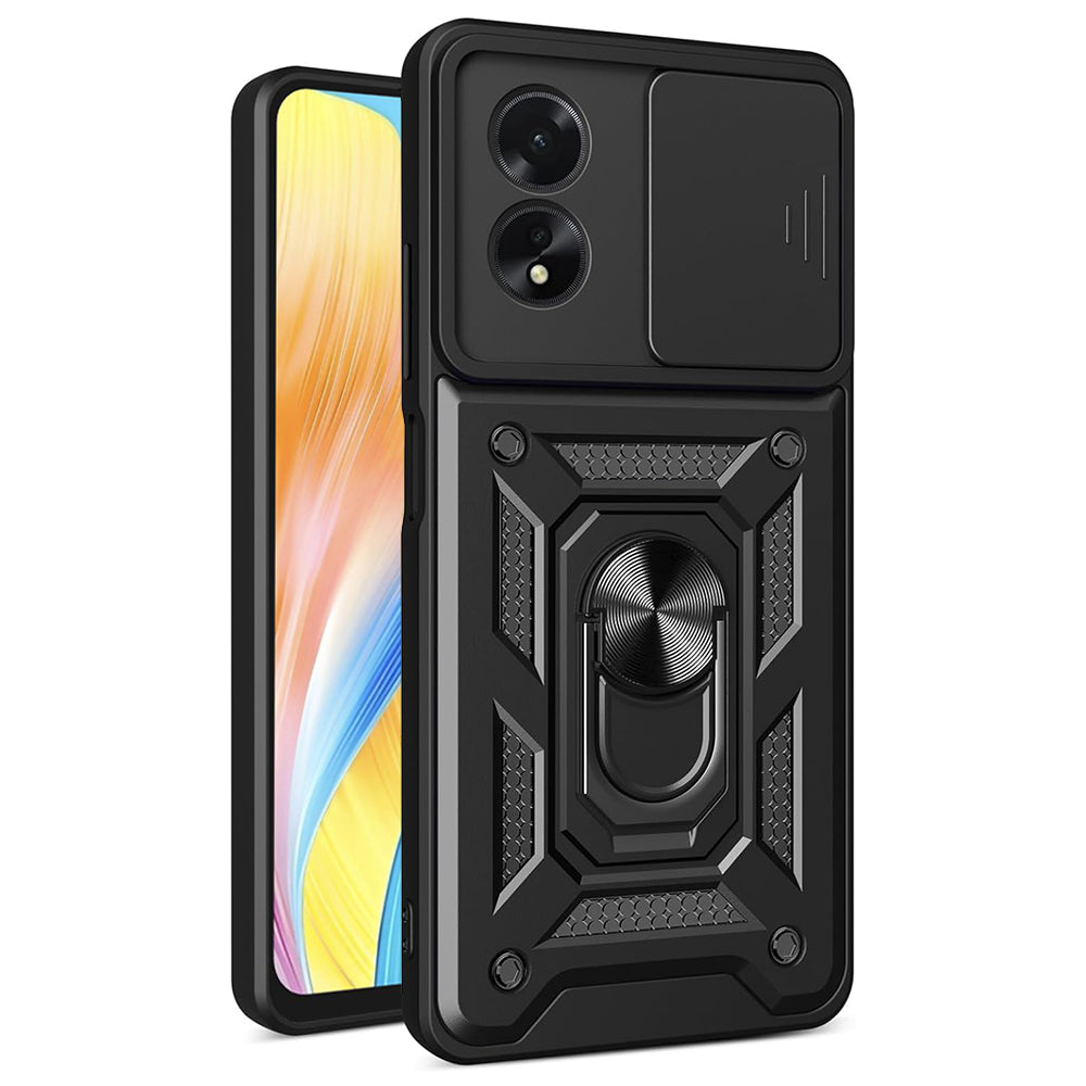 Futrola za Oppo A18 / A38, Techsuit, CamShield, Crna