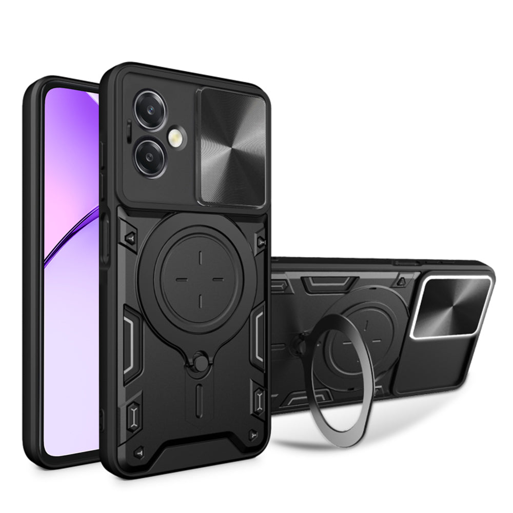 Futrola za Oppo A3 4G / A3, Techsuit, CamGuard Pro, Crna