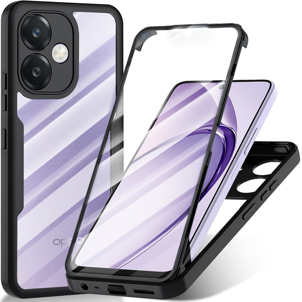 Futrola za Oppo A3 4G / A3, Techsuit, ColorVerse 360, Crna