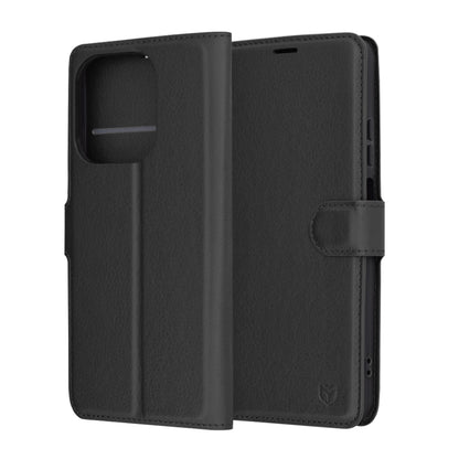Futrola za Oppo A3 4G / A3, Techsuit, Leather Folio, Crna