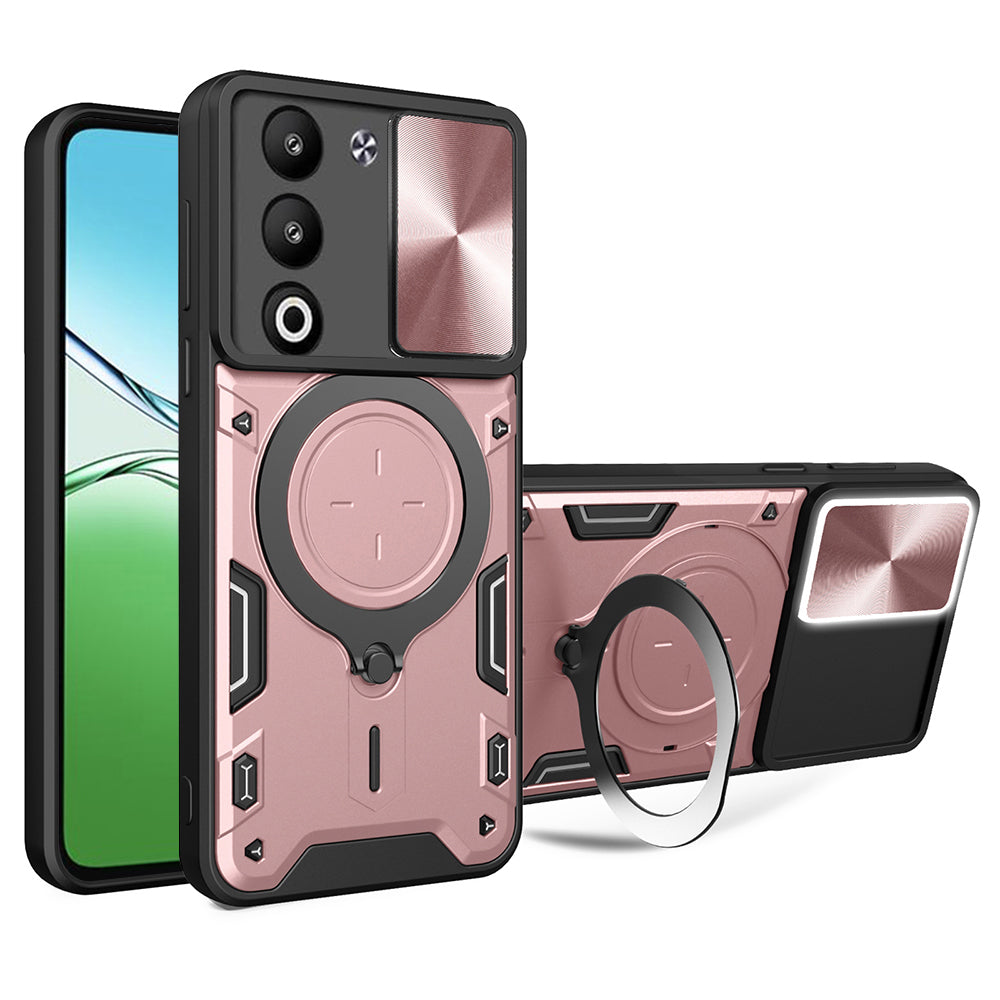 Futrola za Oppo A5 4G / A5 5G, Techsuit, CamGuard Pro, Roze