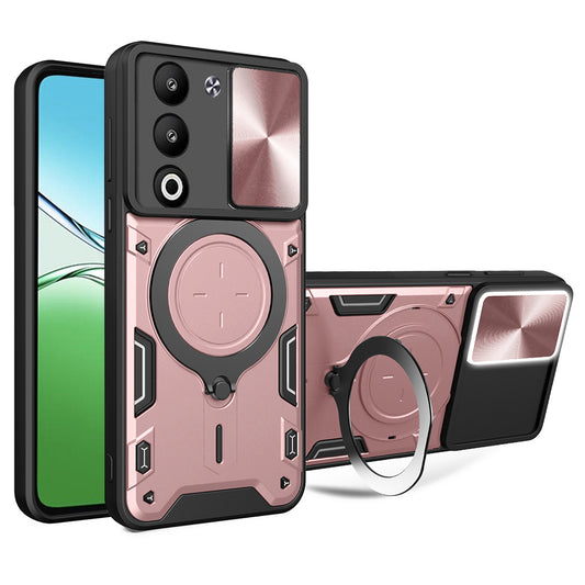 Futrola za Oppo A5 4G / A5 5G, Techsuit, CamGuard Pro, Roze
