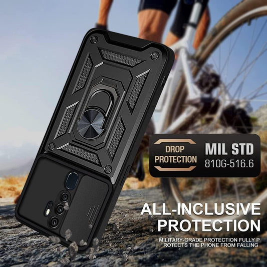 Futrola za Oppo A5 4G, Techsuit, CamShield, Crna