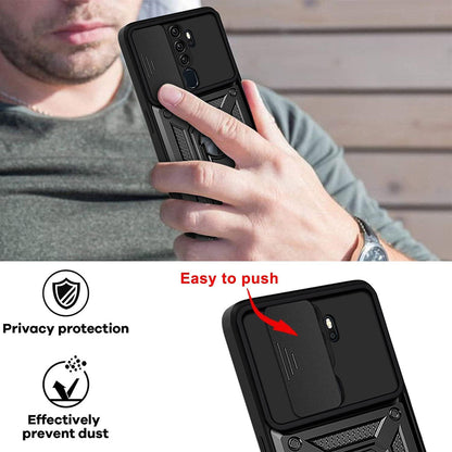 Futrola za Oppo A5 4G, Techsuit, CamShield, Crna