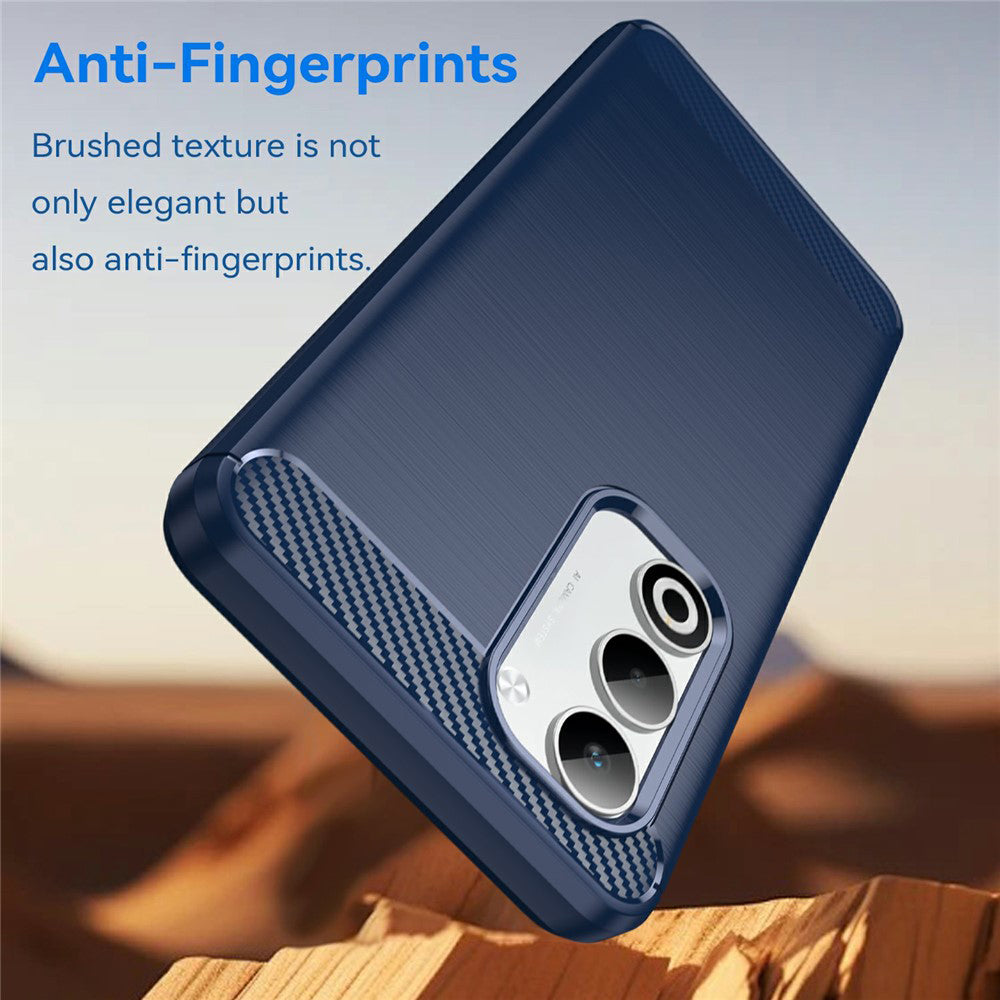 Futrola za Oppo A5 4G, Techsuit, Karbon, Plava