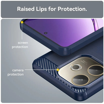 Futrola za Oppo A5 Pro 4G / A5 Pro, Techsuit, Karbon, Plava