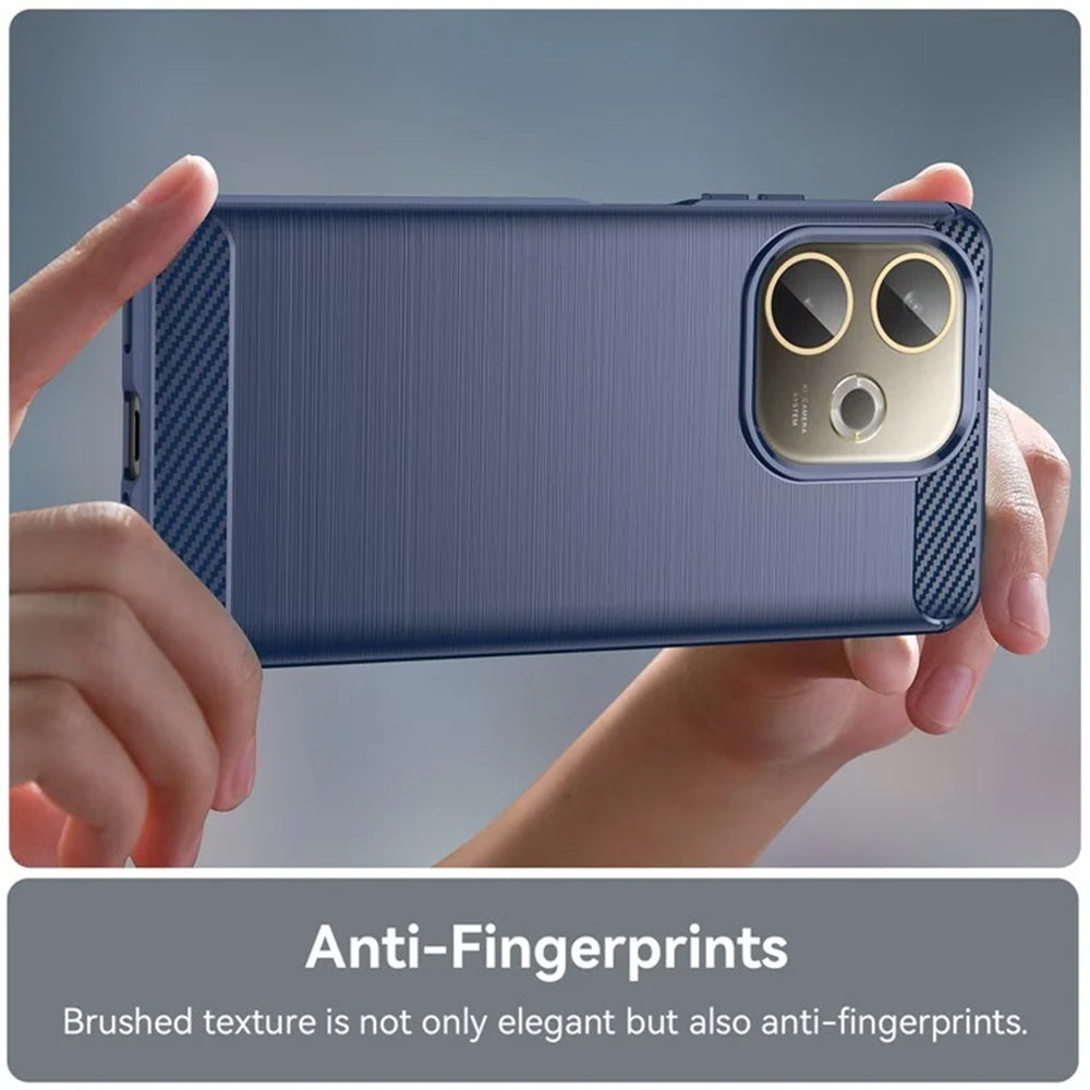 Futrola za Oppo A5 Pro 4G / A5 Pro, Techsuit, Karbon, Plava