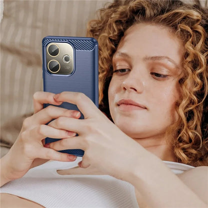 Futrola za Oppo A5 Pro 4G / A5 Pro, Techsuit, Karbon, Plava