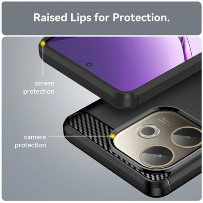 Futrola za Oppo A5 Pro 4G / A5 Pro, Techsuit, Karbon, Crna