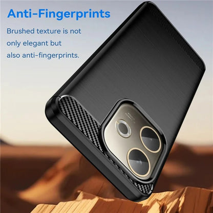 Futrola za Oppo A5 Pro 4G / A5 Pro, Techsuit, Karbon, Crna
