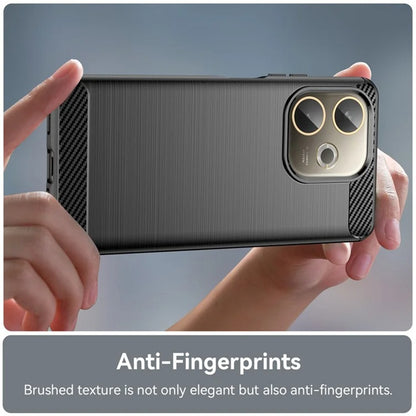 Futrola za Oppo A5 Pro 4G / A5 Pro, Techsuit, Karbon, Crna