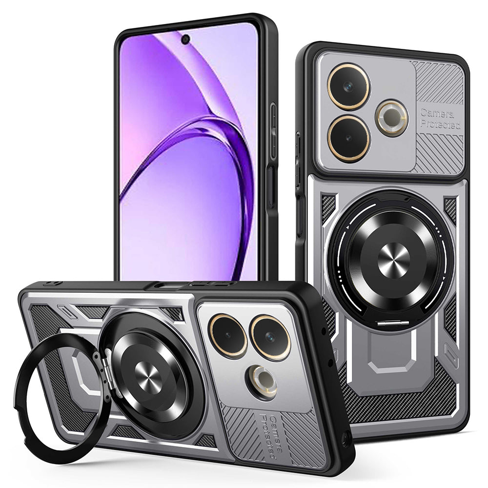 Futrola za Oppo A5 Pro 4G / A5 Pro, Techsuit, RuggedCam, Siva