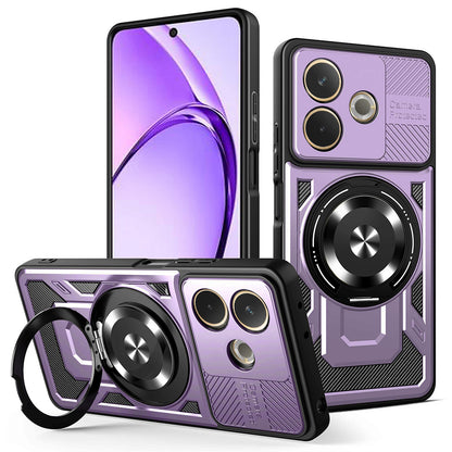Futrola za Oppo A5 Pro 4G / A5 Pro, Techsuit, RuggedCam, Ljubičasta