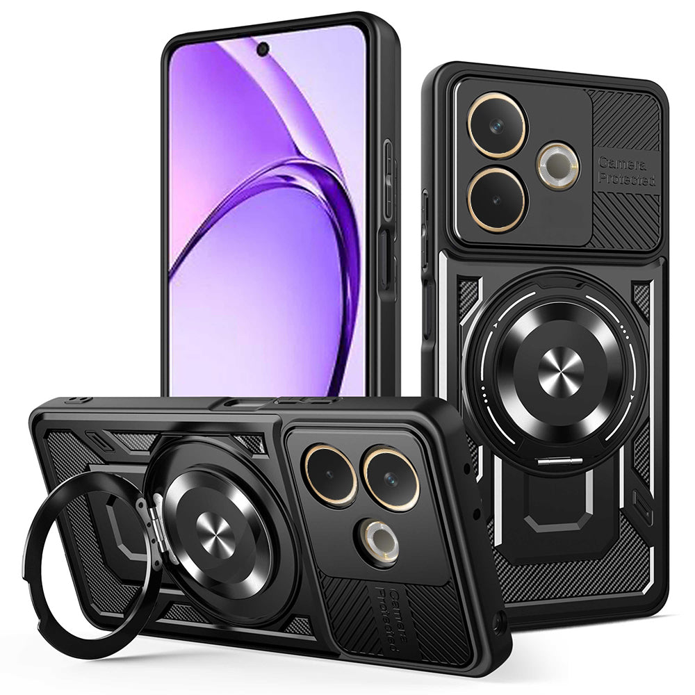 Futrola za Oppo A5 Pro 4G / A5 Pro, Techsuit, RuggedCam, Crna