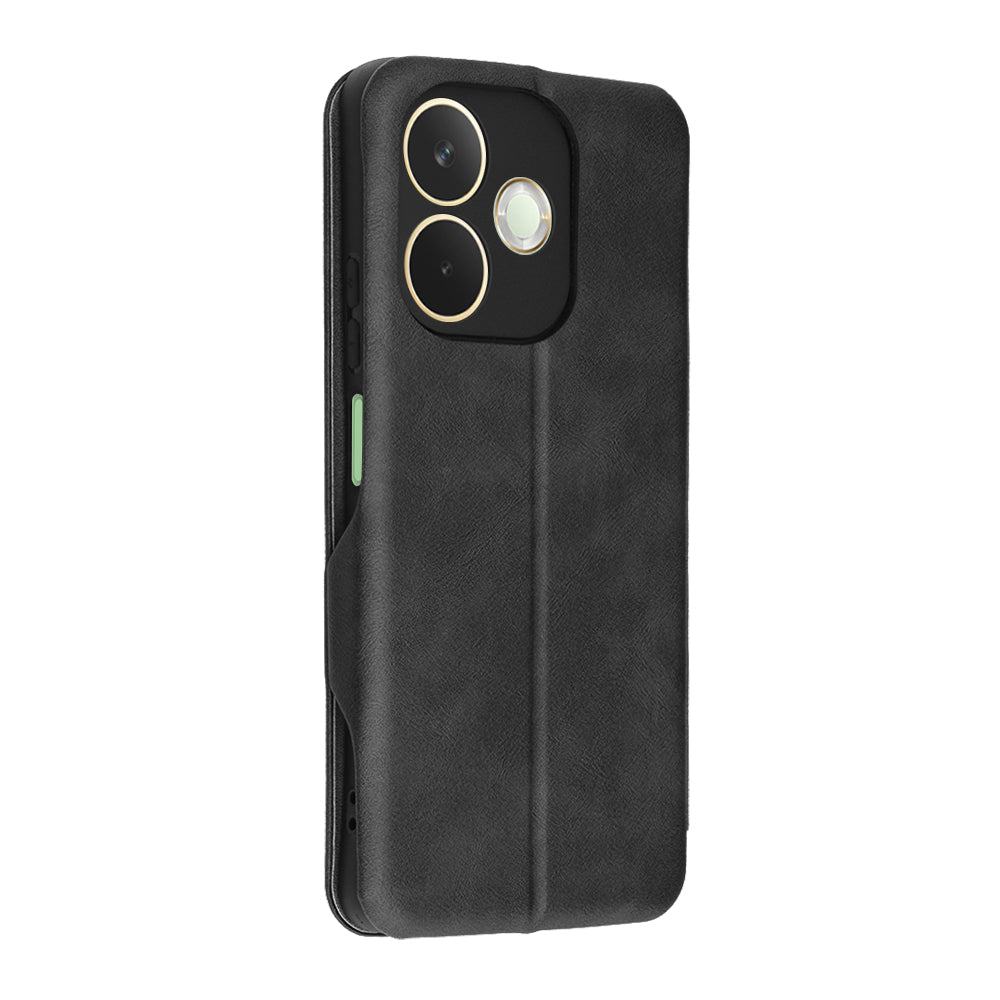 Futrola za Oppo A5 Pro 4G / A5 Pro, Techsuit, Safe Wallet Plus, Crna