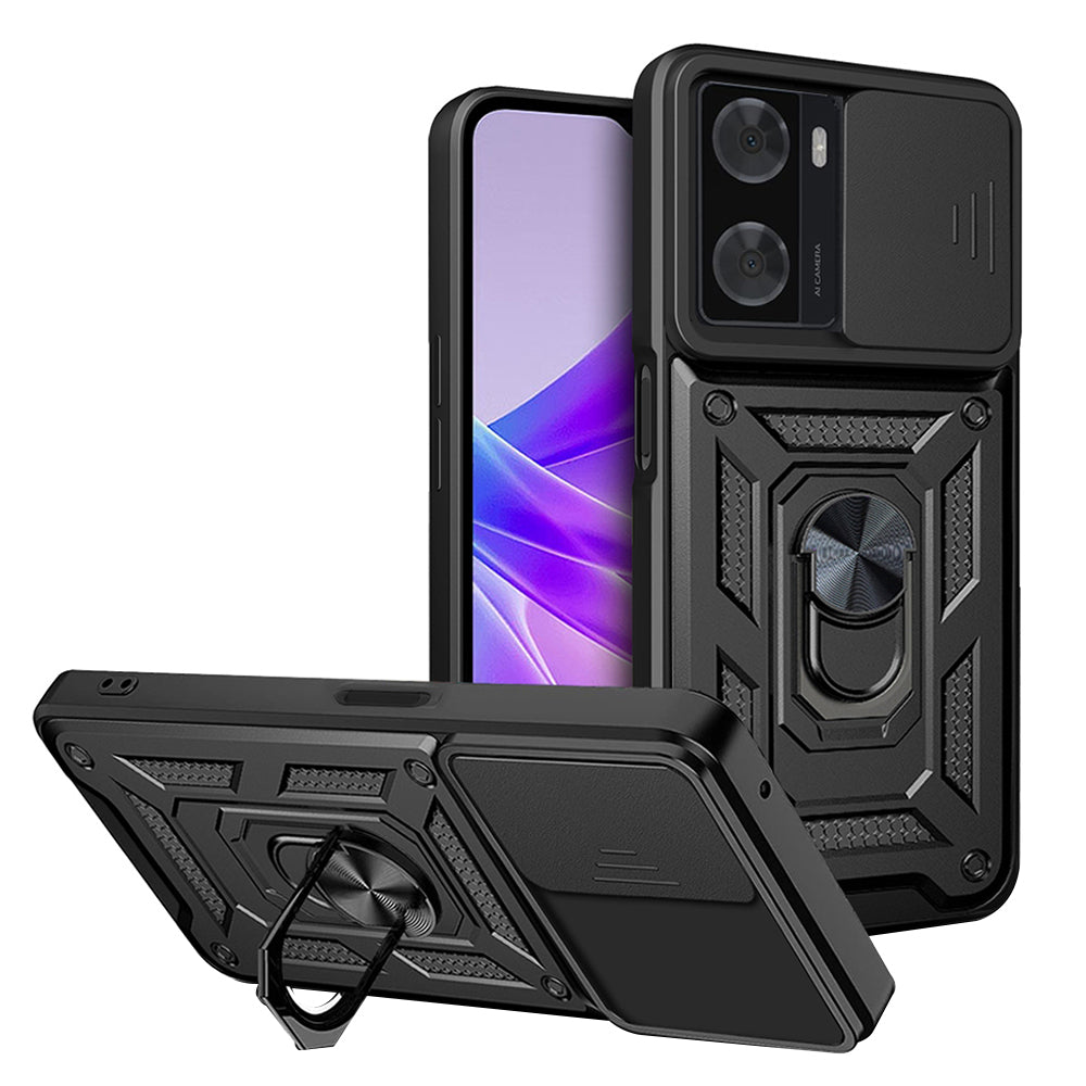 Futrola za Oppo A57 4G / A57s / Oneplus Nord N20 SE, Techsuit, CamShield, Crna