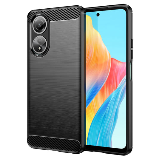 Futrola za Oppo A58 4G, Techsuit, Karbon, Crna