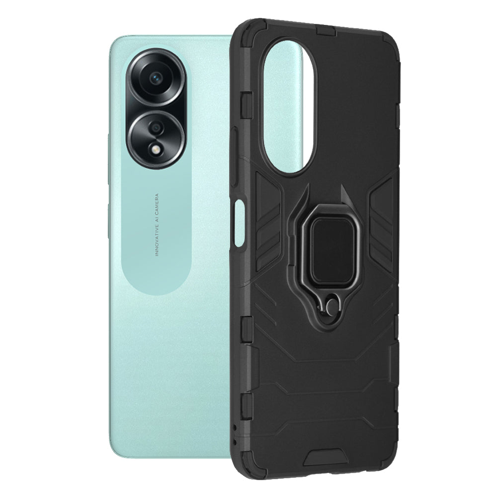 Futrola za Oppo A58 4G, Techsuit, Shield, Crna