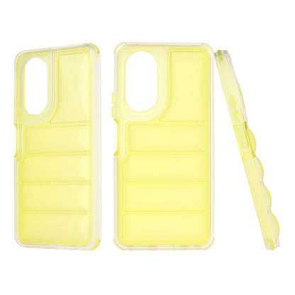 Futrola za Oppo A58 4G, Techsuit, Wave Shield, Žuta