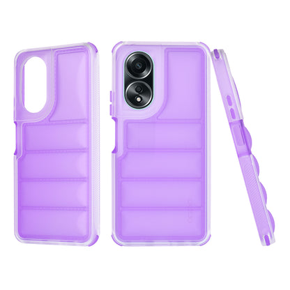 Futrola za Oppo A58 4G, Techsuit, Wave Shield, Ljubičasta