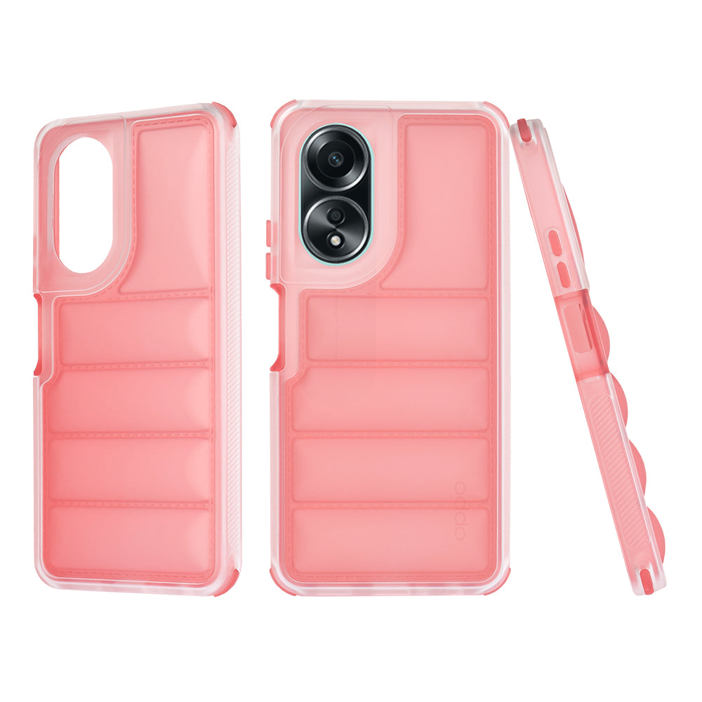 Futrola za Oppo A58 4G, Techsuit, Wave Shield, Crvena