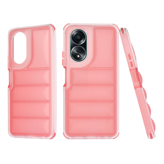 Futrola za Oppo A58 4G, Techsuit, Wave Shield, Crvena