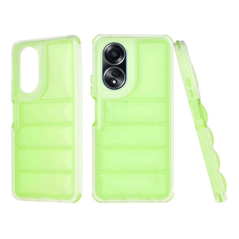 Futrola za Oppo A58 4G, Techsuit, Wave Shield, Zelena