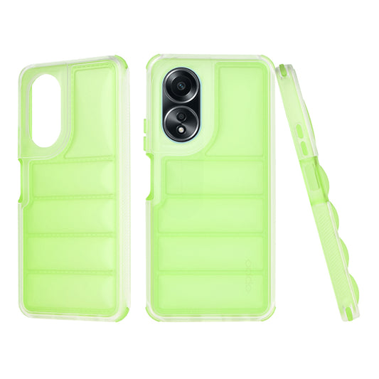 Futrola za Oppo A58 4G, Techsuit, Wave Shield, Zelena