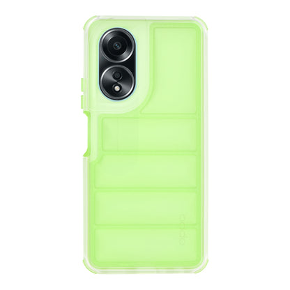 Futrola za Oppo A58 4G, Techsuit, Wave Shield, Zelena