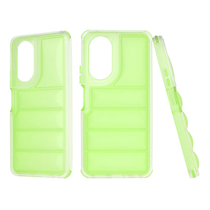 Futrola za Oppo A58 4G, Techsuit, Wave Shield, Zelena
