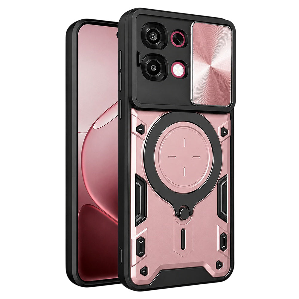 Futrola za Oppo A6 Pro 5G / A6 Pro 4G, Techsuit, CamGuard Pro, Roze Zlatna
