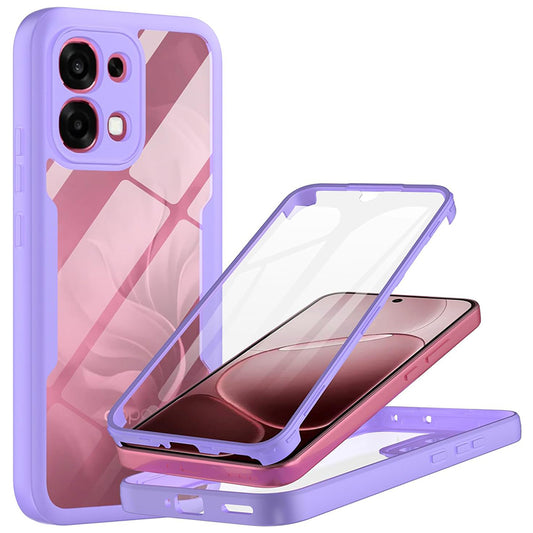 Futrola za Oppo A6 Pro 5G / A6 Pro 4G, Techsuit, ColorVerse 360, Ljubičasta