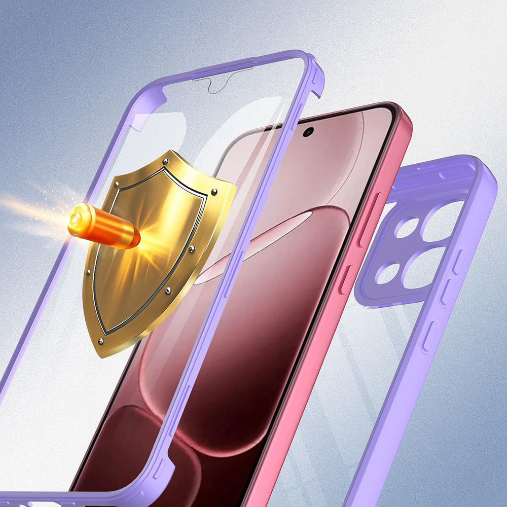 Futrola za Oppo A6 Pro 5G / A6 Pro 4G, Techsuit, ColorVerse 360, Ljubičasta